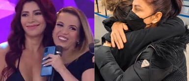 Milena Zárate despide a su hermana Greissy Ortega, que se va del país. Milena Zárate se despide de su hermana Greissy Ortega: “Para adelante sin miedos” | VIDEO