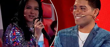 Daniela Darcourt aseguró que hablará con Elmer Yaipén para colaborar con el Grupo 5. Foto: composición LR/captura Latina TV Daniela Darcourt aseguró que hablará con Elmer Yaipén para colaborar con el Grupo 5. Foto: composición LR/captura Latina TV