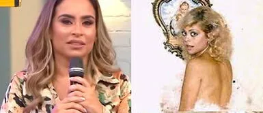 Ethel Pozo afirma que le chocaba ver a su madre vestida con tangas y lentejuelas. Ethel Pozo se confiesa sobre la época de vedette de su mamá, Gisela Valcárcel: “Me chocaba” | VIDEO