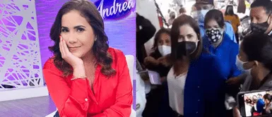 Andrea Llosa visita el Mercado Central de Trujillo Andrea Llosa causa revuelo durante su visita al Mercado Central de Trujillo | VIDEO