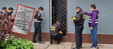 Dejan municiones y mensaje amenazador a empresaria Karelim López: Prepárate, ya estás muerta Dejan municiones y mensaje amenazador a empresaria Karelim López: "Prepárate, ya estás muerta"