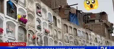 Construyen casas encima de nichos del cementerio ‘El Ángel’ Construyen casas encima de nichos del cementerio ‘El Ángel’
