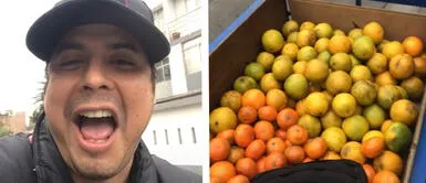 Andy V se recursea vendiendo naranjas. Andy V se recursea vendiendo naranjas.