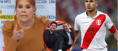 Magaly Medina asegura que Paolo Guerrero difama a Erick Osores y Gonzalo Núñez Magaly tras el enfrentamiento entre Paolo con Osores y Núñez: “Lo que ha dicho Paolo Guerreo sí es difamante”