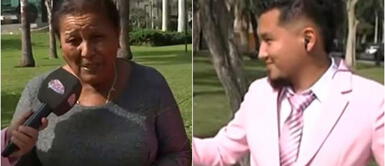 Doña Peta hizo un comentario machista a reportero de En boca de todos. Doña Peta cuestionó EN VIVO a reportero de ‘En boca de todos’ por su forma de vestir