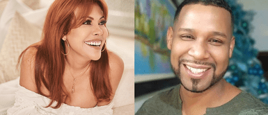 Magaly echa flores a Edson Dávila: Magaly echa flores a Edson Dávila: