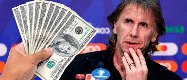 Ricardo Gareca: uno de los DT mejores pagados de Sudamérica Ricardo Gareca: uno de los DT mejores pagados de Sudamérica, ¿cuánto ganaba?