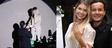 Brunella Horna y Richard Acuña se comprometen Brunella Horna y Richard Acuña se comprometen