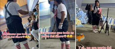 Villa El Salvador: payaso dirigía show hasta que se dio cuenta que se había equivocado de fiesta Payaso dirigía show hasta que se dio cuenta que se había equivocado de fiesta