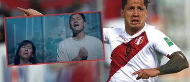 Gianluca Lapadula es el delantero titular de la selección peruana. Gianluca Lapadula casi se quiebra al cantar 'Contigo Perú' con su madre Blanca Vargas | VIDEO