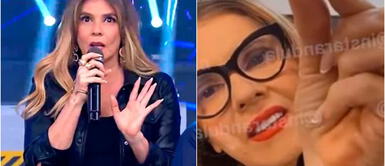 Johanna San Miguel arremete contra hater EN VIVO y lo llama poco hombre. Johana San Miguel arremete contra hater EN VIVO: “Cobarde y poco hombre”