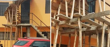 Maestro de obra construye escalera caracol al revés y no deja salida al propietario Maestro de obra construye escalera caracol al revés y no deja salida al propietario