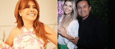 Magaly criticó pedida de mano de Brunella Horna Magaly arremete contra Brunella Horna: "Anillo le dieron para tranquilizarla"