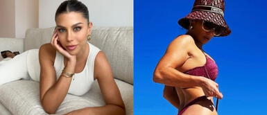 Alondra García goza el verano en España con bikini de lurex Alondra García Miró goza la vida como JLo luciendo la tendencia del bikini lurex