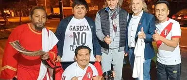 Hincha Israelita y el 'Gareca peruano' despidieron al entrenador argentino Ricardo Gareca despide a su imitador y de los dobles de Cueva y Lapadula | VIDEO