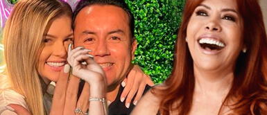 Magaly Medina lanza advertencia a Brunella Horna tras compromiso con Richard Acuña Magaly Medina lanza advertencia a Brunella: "Muchas se han quedado con el pan en la puerta del horno"