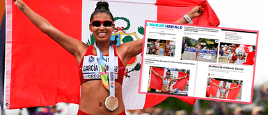 Prensa internacional sobre Kimberly García: Prensa internacional sobre Kimberly García: "La coleccionista de oros", "nació una estrella"