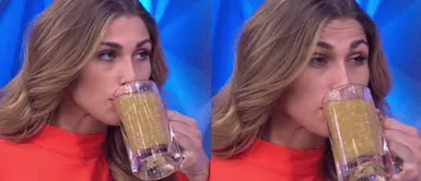 Alessia Rovegno prueba quinua por primera vez Alessia Rovegno probó quinua y "mostrito" por primera vez en su vida y así reaccionó | VIDEO