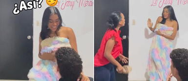 undefined Viral: joven le hace baile sensual a su novio, pero no imaginó que sería interrumpida por su mamá