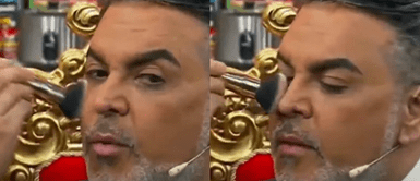 Andrés Hurtado detuvo su programa para pedir que lo maquillen Andrés Hurtado detiene su programa EN VIVO para pedir que lo maquillen: "No me pueden ver así"