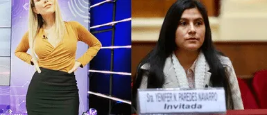 Yenifer Paredes, hermana de la primera dama está en el ojo de la tormenta. Juliana Oxenford critica la forma de responder de la cuñada de Pedro Castillo en el Congreso
