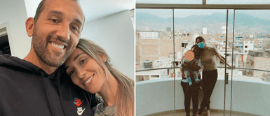 Hernán Barcos y su esposa regalaron casita a su nana María. Hernán Barcos tras obsequiar departamento: "Mis hijos pueden trabajar y no dependan del papá"