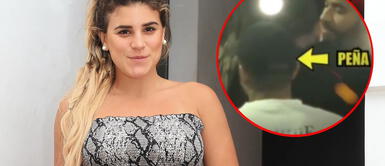 Hermano de Sergio Peña, Fernando Peña, acaricia derrier de Macarena Vélez en público y luego se van juntos. ¿Hermano de Sergio Peña y Macarena Vélez mantienen una relación? Prueba lo confirmaría