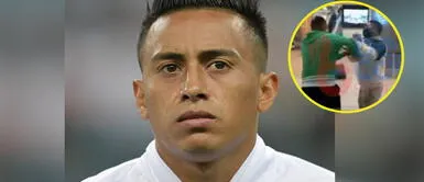 Christian Cueva dejó el país y viajó a Arabia Saudita. Christian Cueva se sulfuró con agente en aeropuerto tras oír fuerte mensaje