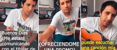Joven trolea a operadora que lo llamaba para ofrecerle promo: Joven trolea a operadora que lo llamaba para ofrecerle promo: "¿Escuchas una canción mía?"