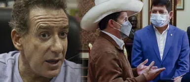 Eddie Fleischman no tiene reparos para criticar contra Agustín Lozano y Pedro Castillo Eddie Fleischman critica a Pedro Castillo y Agustín Lozano: "Corruptos e incompetentes"