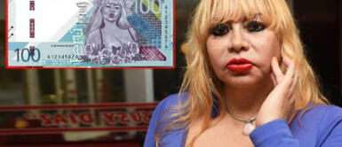Susy Díaz se emociona con billete de 100 soles con su rostro Susy Díaz reacciona a billete de 100 soles con su rostro: “Me siento halagada”