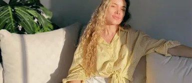 Ale Venturo nos da catedra de como llevar una retro tendencia y presumirla yendo al gym Ale Venturo impone una retro moda para ir más fashionistas al gym