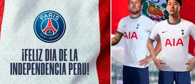 PSG, de Messi, Neymr y Mbappé, mandó saludo al Perú por redes sociales. Fiestas Patrias: PSG y Tottenham Hotspurs saludan al Perú por sus 201 aniversario
