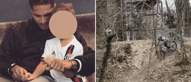 Paolo Guerrero mostró su emoción por las preferencias de su hijo en el deporte. Paolo Guerrero se entristece al ver que su hijo le gusta otro deporte