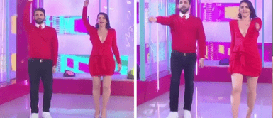 Gigi y Peluchín convierten su programa en la parada militar y se atreven a marchar: Gigi y Peluchín convierten su programa en la parada militar y se atreven a marchar: