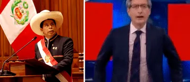 Federico Salazar pone en evidencia a Pedro Castillo luego de culminar su mensaje a la Nación Federico Salazar pone en evidencia a Pedro Castillo luego de culminar su mensaje a la Nación
