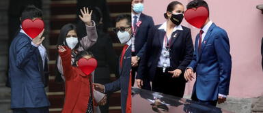 Hijo de Pedro Castillo con outfit de terno Hijo de Pedro Castillo asombra a todos con su traje de sastre de estilo juvenil por Fiestas Patrias