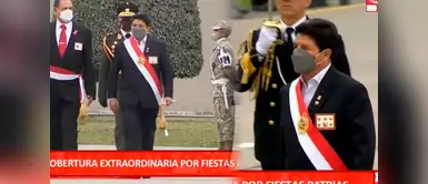 Pedro Castillo estuvo presente en la Parada Militar con elegante terno, pero sin corbata: “Al menos ya no está con sombrero” Pedro Castillo estuvo presente en la Parada Militar con elegante terno, pero sin corbata: “Al menos ya no está con sombrero”