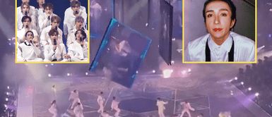 Bailarín del grupo Mirror se encuentra en cuidados intensivos luego que una pantalla gigante le cayera encima en pleno concierto. Pantalla gigante cae sobre integrante del grupo Mirror, en pleno concierto en Hong Kong | VIDEO
