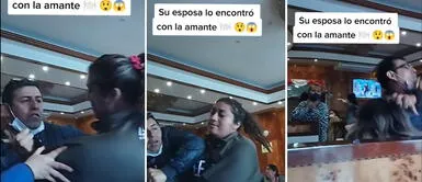 Lima: mujer descubre infidelidad a su esposo en chifa durante fiestas patrias y agrede a su amante Lima: mujer descubre infidelidad a su esposo en chifa durante fiestas patrias y agrede a su amante