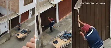 Trujillo: señor en estado de ebriedad se equivoca de casa y casi rompe la puerta de vecino Trujillo: señor en estado de ebriedad se equivoca de casa y casi rompe la puerta de vecino