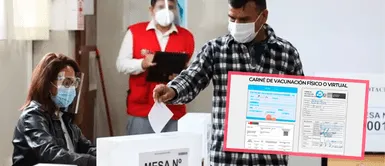 Elecciones 2022: ya no será obligatorio presentar carnet de vacunación para votar Elecciones 2022: carnet de vacunación no será obligatorio para votar