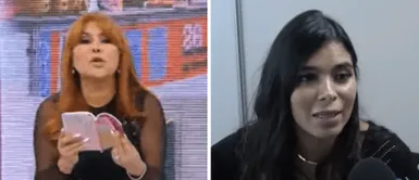 Zully Pinchi admira a Magaly Medina. Zully Pinchi sorprende a Magaly Medina con halago en presentación de libro | VIDEO