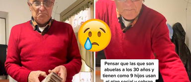 Abuelito triste por pensión: Años de trabajo y alcanza para 15 días Anciano triste por pensión: "Años de trabajo y alcanza para 15 días"
