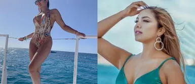 Isabel Acevedo con trikini en exclusivo yate Isabel Acevedo deslumbra en exclusivo yate con osado trikini lleno de potencia visual y glamour