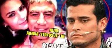 Christian Domínguez indignado con ‘Coyote’ Rivera por infidelidad a esposa Christian Domínguez indignado con infidelidades del ‘Coyote’ Rivera