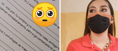 Profesora pone 'trampa' en examen de alumnos Profesora pone ‘trampa’ en examen y solo aprueban 4 alumnos
