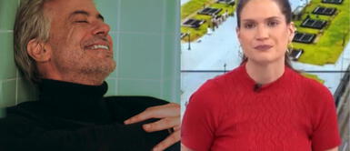 Lorena Álvarez no pudo evitar conmoverse tras conocer el fallecimiento del actor Diego Bertie. Diego Bertie: Lorena Álvarez da la noticia del fallecimiento del actor y no pudo evitar quebrarse | VIDEO