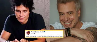 El conmovedor mensaje de despedida que le dedica Pedro Suárez Vértiz a Diego Bertie. Pedro Suárez Vértiz y su sentido adiós a Diego Bertie: “Él era todo lo que queríamos ser” | VIDEO