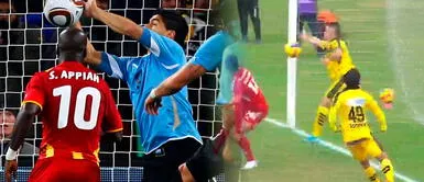 Defensa de Cantolao imita a Luis Suárez como en Sudáfrica 2010 y evita la derrota ante Cristal Defensa de Cantolao imita a Luis Suárez como en Sudáfrica 2010 y evita la derrota ante Cristal